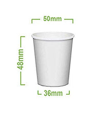 Carica l'immagine nel visualizzatore di Gallery, Palucart 500 Bicchieri in Carta per Caffe 75ml Colore Bianco biodegradabili... - Ilgrandebazar