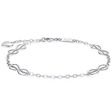 Carica l'immagine nel visualizzatore di Gallery, 925 sterline d'argento Infinity Love Bracciale - Billie Bijoux Donne Simbolo... - Ilgrandebazar