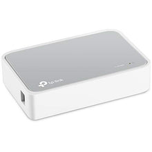 Carica l'immagine nel visualizzatore di Gallery, TP-Link TL-SF1005D Switch Desktop, 5 Porte RJ45 10/100 Mbps, Plug &amp; 5