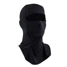 Carica l'immagine nel visualizzatore di Gallery, Passamontagna Cappuccio Moto Protezione UV Traspirante Bandana Nera per...