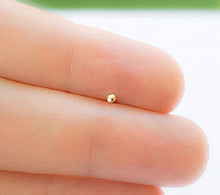 Carica l'immagine nel visualizzatore di Gallery, MINI POINT PLUG D'OR petites boucles d'oreilles délicates - Ilgrandebazar