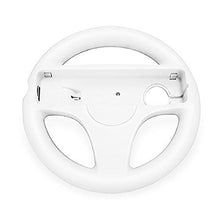 Carica l'immagine nel visualizzatore di Gallery, MPTECK @ 2x Volanti Volante Da Corsa del controller Per Nintendo Wii Remote...