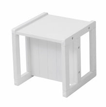 Carica l'immagine nel visualizzatore di Gallery, roba Sgabello per Bambini in Stile Country, Utilizzabile, Girandolo, Bianco - Ilgrandebazar