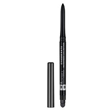 Carica l'immagine nel visualizzatore di Gallery, Rimmel Matita Occhi Automatica Exaggerate, Waterproof a Nero (Noir)
