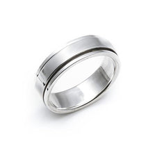 Carica l'immagine nel visualizzatore di Gallery, Silverly Anello Donna Uomo In Argento .925 Unisex A Fascia 6 Mm