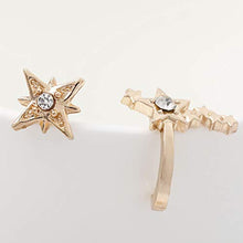Carica l'immagine nel visualizzatore di Gallery, Orecchini di moda Jovono con strass Luna e orecchini a forma stella per...
