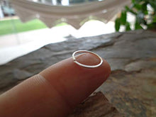 Carica l'immagine nel visualizzatore di Gallery, Anello naso d'argento in acciaio chirurgico piercing argento - Ilgrandebazar