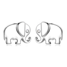 Carica l'immagine nel visualizzatore di Gallery, Orecchini di Elefante in Argento Sterling 925 Gioielli per Donne Ragazze