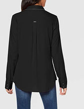 Carica l'immagine nel visualizzatore di Gallery, Guess LS Glenda Shirt Camicia Donna M, Nero (Noir De Jais Jblk) - Ilgrandebazar