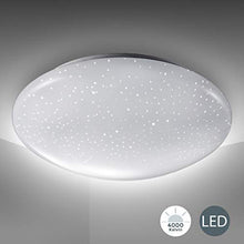 Carica l'immagine nel visualizzatore di Gallery, Lampada da soffitto LED, decoro a cielo stellato, plafoniera luce bianca...