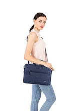 Carica l'immagine nel visualizzatore di Gallery, MOSISO Laptop Borsa a Spalla Compatibile con 13-13,3 Pollici, Blu Navy