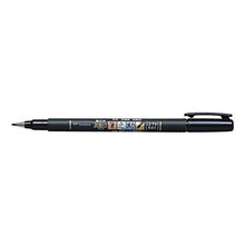 Carica l'immagine nel visualizzatore di Gallery, Tombow WS-BS Marker Calligrafico Weiche Spitze, nero - Ilgrandebazar