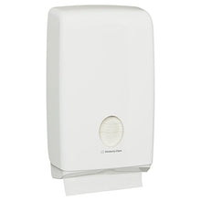 Carica l'immagine nel visualizzatore di Gallery, AQUARIUS* SLIMFOLD Dispenser di asciugamani piegati U7024 - Bianco - Ilgrandebazar