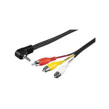 Carica l'immagine nel visualizzatore di Gallery, Goobay 50209 Cavo Adattatore, Composito Audio Video a 3.5mm, 1.5m Lunghezza... - Ilgrandebazar