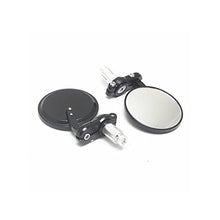 Carica l'immagine nel visualizzatore di Gallery, KKmoon 22mm Black Motorcycle Round 7/8"Bar End Rearview Side Specchi per... - Ilgrandebazar