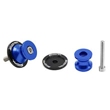 Carica l'immagine nel visualizzatore di Gallery, 2pcs 8MM Motociclo Nottolini Forcellone Appoggi per BMW S1000RR 2009-2016 Blu