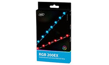Carica l'immagine nel visualizzatore di Gallery, DeepCool DP-LED-RGB200EX, Striscia LED RGB per scheda madre, RGB200EX, Nero - Ilgrandebazar