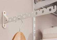 Carica l'immagine nel visualizzatore di Gallery, Element System 11202-00003 Appendiabiti da Parete, Pieghevole, con Accessori - Ilgrandebazar