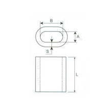 Carica l'immagine nel visualizzatore di Gallery, Constrabo® | 50x ghiere in alluminio manicotti 4 mm | Maniche per corda 4 - Ilgrandebazar