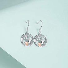 Carica l'immagine nel visualizzatore di Gallery, YFN - Orecchini a forma di elefante portafortuna, in argento Sterling,... - Ilgrandebazar