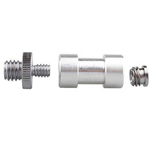 Carica l'immagine nel visualizzatore di Gallery, Set di 3 viti filettate con convertitore da 1/4" e 3/8" per fotocamera,...