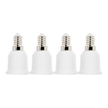 Carica l'immagine nel visualizzatore di Gallery, kwmobile adattatore lampadina E14 E27-4x attacchi porta lampada 4x E14->E27 - Ilgrandebazar
