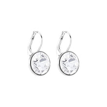 Carica l'immagine nel visualizzatore di Gallery, Swarovski Orecchini Bella Mini, bianco, placcatura rodio - Ilgrandebazar
