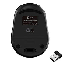 Carica l'immagine nel visualizzatore di Gallery, JETech Mouse Wireless con Micro Ricevitore, 2,4G, Nero - Ilgrandebazar