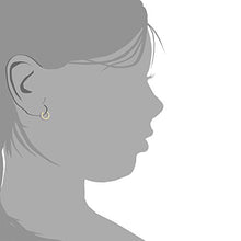 Carica l'immagine nel visualizzatore di Gallery, Orecchini per Bambini a cerchio da donna 12x1.5 mm - oro giallo 18K (750)
