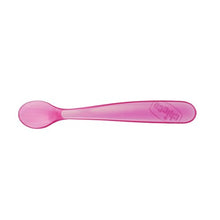 Carica l'immagine nel visualizzatore di Gallery, Chicco 00006828110000 Morbido Cucchiaio Pappa, Silicone, 6+ Mesi, 2 Rosa