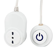 Carica l'immagine nel visualizzatore di Gallery, Electraline 70060 Adattatore con Interruttore Magnetico Luminoso...