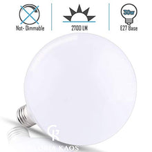 Carica l'immagine nel visualizzatore di Gallery, Wisdom Powered By G.Kaos - Lampada LED Globe 30W = 270 WATT 30w Caldo 3000k - Ilgrandebazar