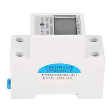Carica l'immagine nel visualizzatore di Gallery, KWh Din Rail Meter - 220V 5 (80) A Digital monofase 2 fili 2P DIN-Rail... - Ilgrandebazar
