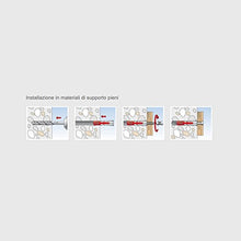 Carica l'immagine nel visualizzatore di Gallery, Fischer 544546 Kit Duopower Tasselli Universali con Vite, Trasparente - Ilgrandebazar