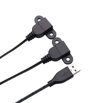 Carica l'immagine nel visualizzatore di Gallery, QiCheng&amp;LYS Ricarica USB 2.0, Montaggio da Pannello Maschio Cavo e Adattatore