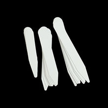 Carica l'immagine nel visualizzatore di Gallery, VORCOOL Colletto bianco plastica rimane irrigidimenti per Mens camicia in 3...