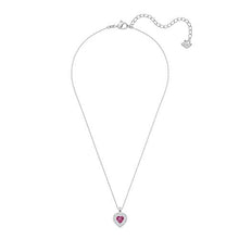 Carica l'immagine nel visualizzatore di Gallery, Swarovski Pendente One, Cristallo Rosso, Rodiato, da Donna - Ilgrandebazar