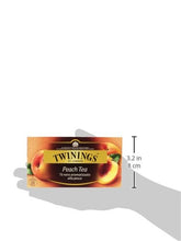 Carica l'immagine nel visualizzatore di Gallery, Twinings - Tè nero, aromatizzato alla pesca - 50 g