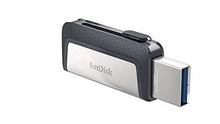 Carica l'immagine nel visualizzatore di Gallery, Sandisk Ultra Dual USB Drive Type-C 64 GB, 3.1 Type 64 Nero/Argento