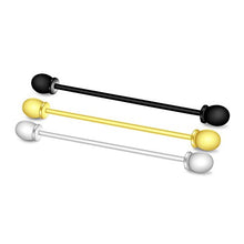 Carica l'immagine nel visualizzatore di Gallery, Merit Oceano 3 pz Bar Collar Pin Set da Uomo Acciaio Tono Cravatta Collare... - Ilgrandebazar