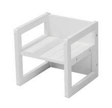 Carica l'immagine nel visualizzatore di Gallery, roba Sgabello per Bambini in Stile Country, Utilizzabile, Girandolo, Bianco - Ilgrandebazar
