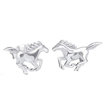 Carica l'immagine nel visualizzatore di Gallery, FIVE-D orecchini a forma di cavallo Pony Galopp, in argento Sterling 925,... - Ilgrandebazar