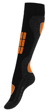 Carica l'immagine nel visualizzatore di Gallery, 2 paia Calze sportive Touring Ski &amp; Snow calda e 35-38, Blu-arancione - Ilgrandebazar