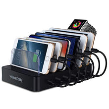 Carica l'immagine nel visualizzatore di Gallery, ValueTalks Stazione di Ricarica con 6 USB Porte Caricatore Base 6 - Ilgrandebazar