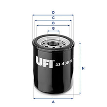Carica l'immagine nel visualizzatore di Gallery, UFI Filters 23.438.00 Filtro Olio Motore per Auto