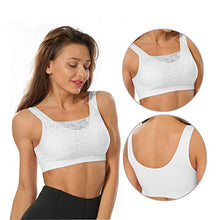 Carica l'immagine nel visualizzatore di Gallery, Litthing Reggiseno Sportivo Cinghie M, Bianco+rosa+blu - Ilgrandebazar
