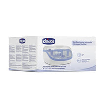 Carica l'immagine nel visualizzatore di Gallery, Chicco 00065846500000 Sterilizzatore per microonde, 1200W, Bianco/Blu - Ilgrandebazar