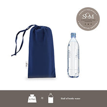 Carica l'immagine nel visualizzatore di Gallery, Fodera per Sacco a Pelo Campeggio 90x220cm, Dimensione standard - Navy - Ilgrandebazar