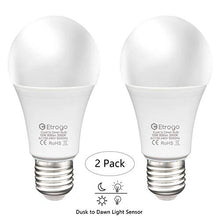 Carica l'immagine nel visualizzatore di Gallery, Lampadina Crepuscolare E27, Sensore di Luce Bianco Freddo 10 W,
