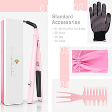 Carica l'immagine nel visualizzatore di Gallery, MiroPure Piastra Capelli Professionale con LCD Display, Anti-crespo Piastra... - Ilgrandebazar